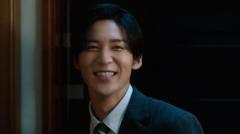 Snow Man目黒蓮、新CMで“両親への感謝”丁寧に表現 ジュニア・宮岡大愛が学生時代演じる