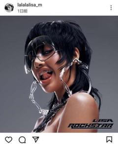 BLACKPINK･リサ、別人のような新ビジュアルをニューソロシングル｢ROCKSTAR｣で披露のイメージ画像