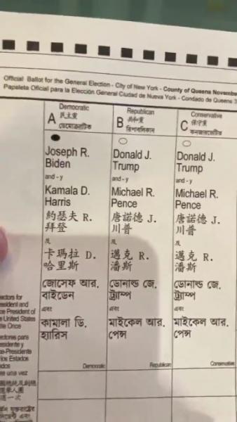 【動画】アメリカ大統領選　郵便投票で不正か？ バイデンにあらかじめチェックが入った紙が見つかってしまう