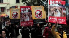 レコードチャイナ 日本各地で韓国の「犬肉食」抗議デモ＝韓国ネット「中国は？」「鯨を食べる日本に言われたくない」のイメージ画像