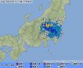 群馬県南部でM4.7の地震 <strong>渋川</strong>市で震度5..
