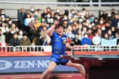 松島輝空に敗れた張本智和「水谷さんとの全日本を思い出した」＜全日本卓球2025＞