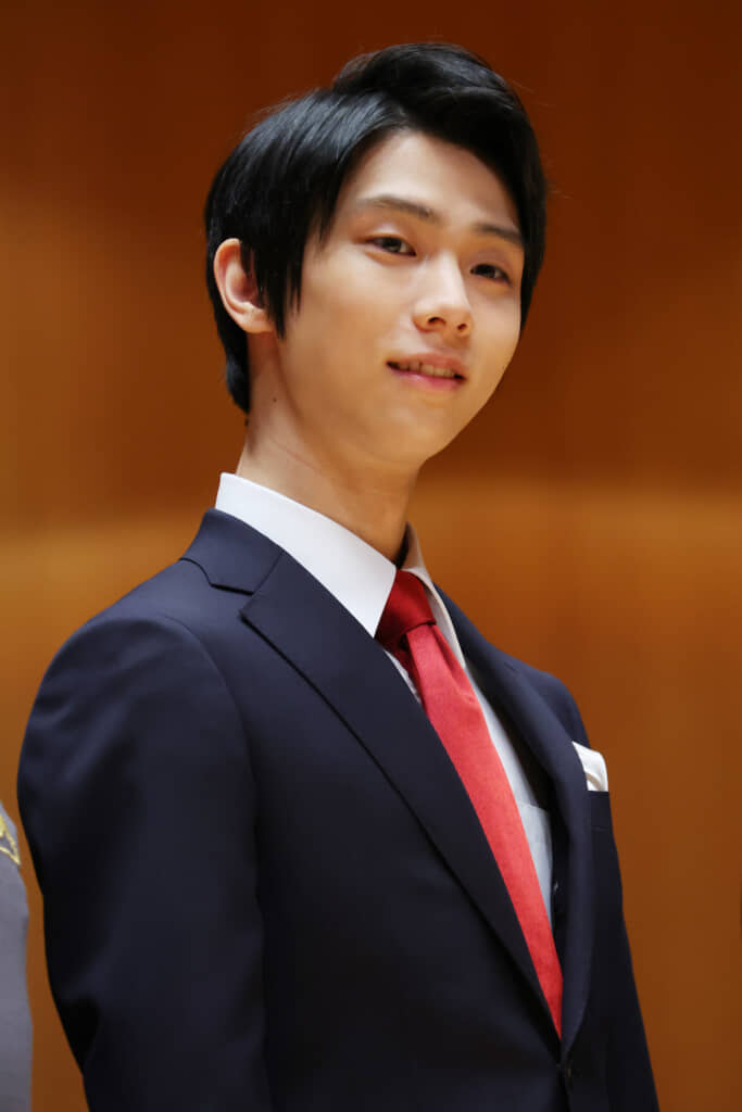 2022年の日中国交正常化50周年のイベントに参加した羽生結弦（写真：YUTAKA/アフロスポーツ）