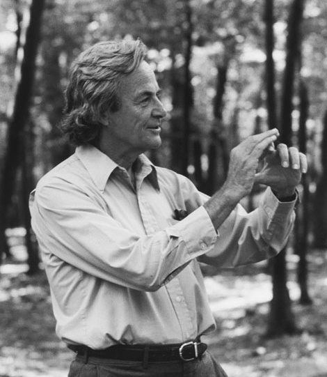 リチャード・P・ファインマン（1918-1988）。アメリカの物理学者。ノーベル物理学賞を受賞。