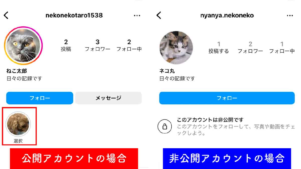ストーリーズとハイライト1