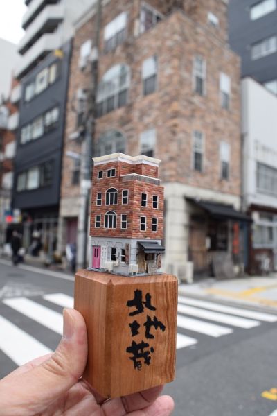ふじわらさんが制作したミニチュア