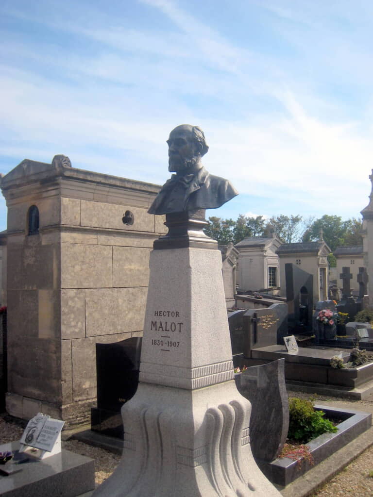 フォントネー・スー・ボワにあるエクトル・マロの墓