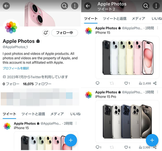 Apple Photos（@ApplePhotos_1）