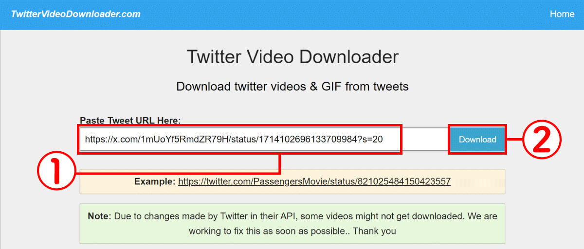 【無料・利用可能】TwitterVideoDownloader.com1