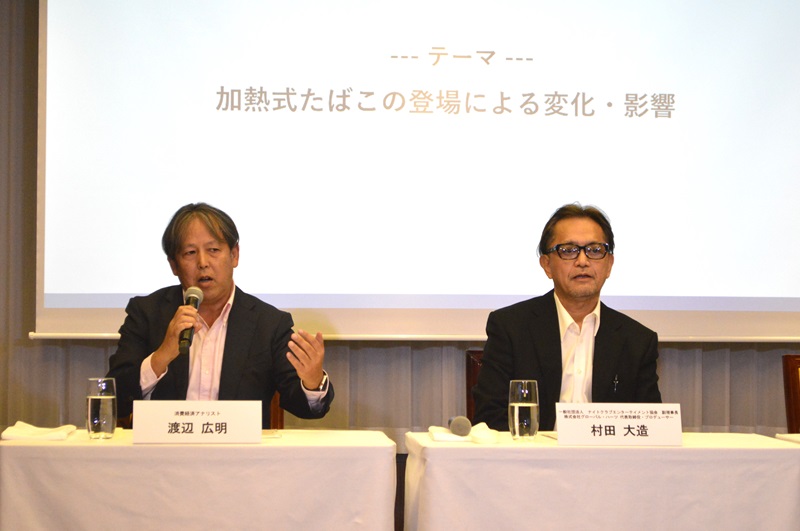 加熱式たばこはどんどん品ぞろえが増えていき、購入するお客さんも増えていると実感