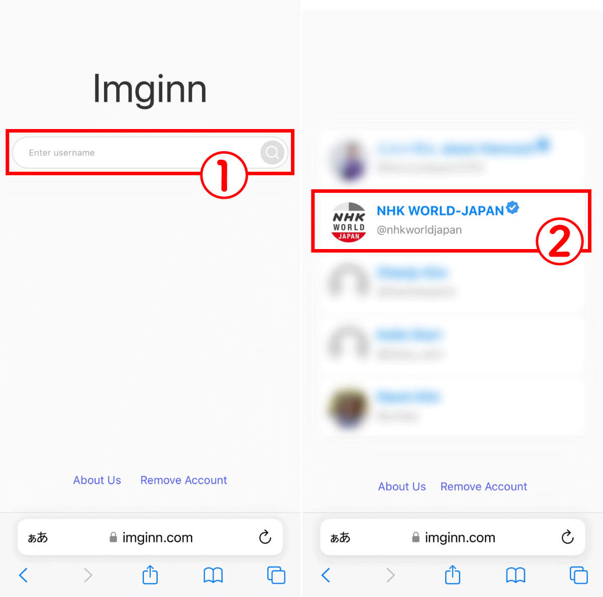 Imginn | フィード/リール/インスタライブのアーカイブを閲覧可能1