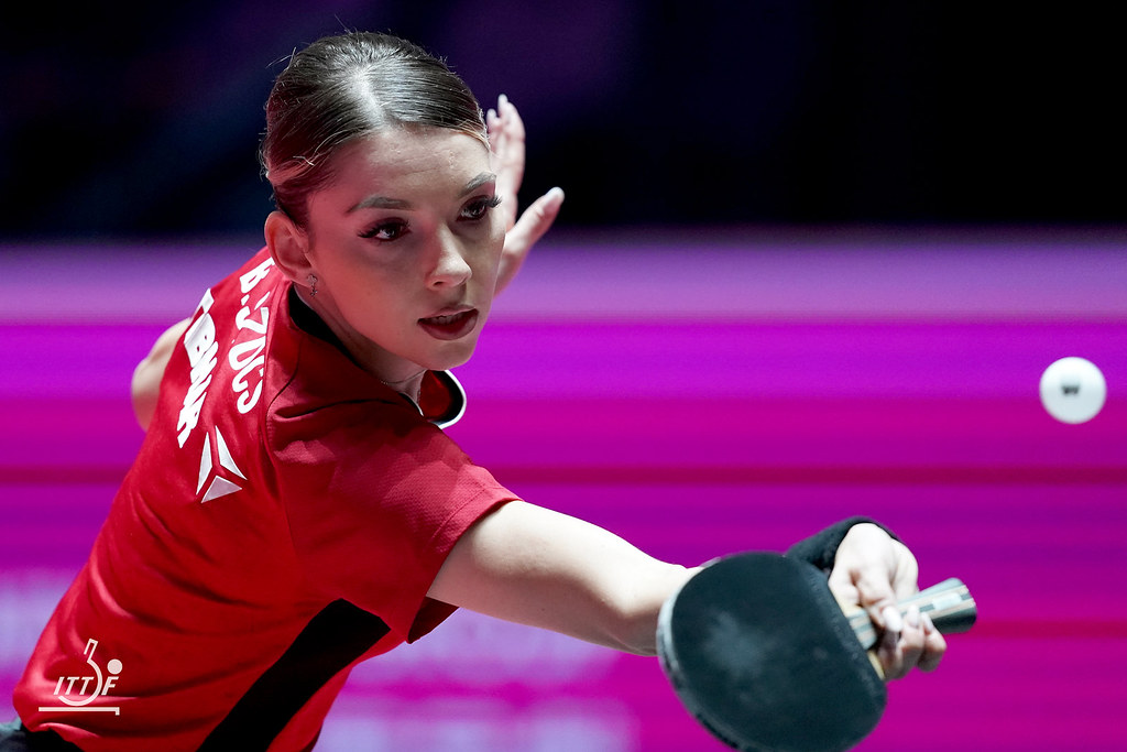 写真：ベルナデッテ・スッチ（ルーマニア）/提供：ITTF