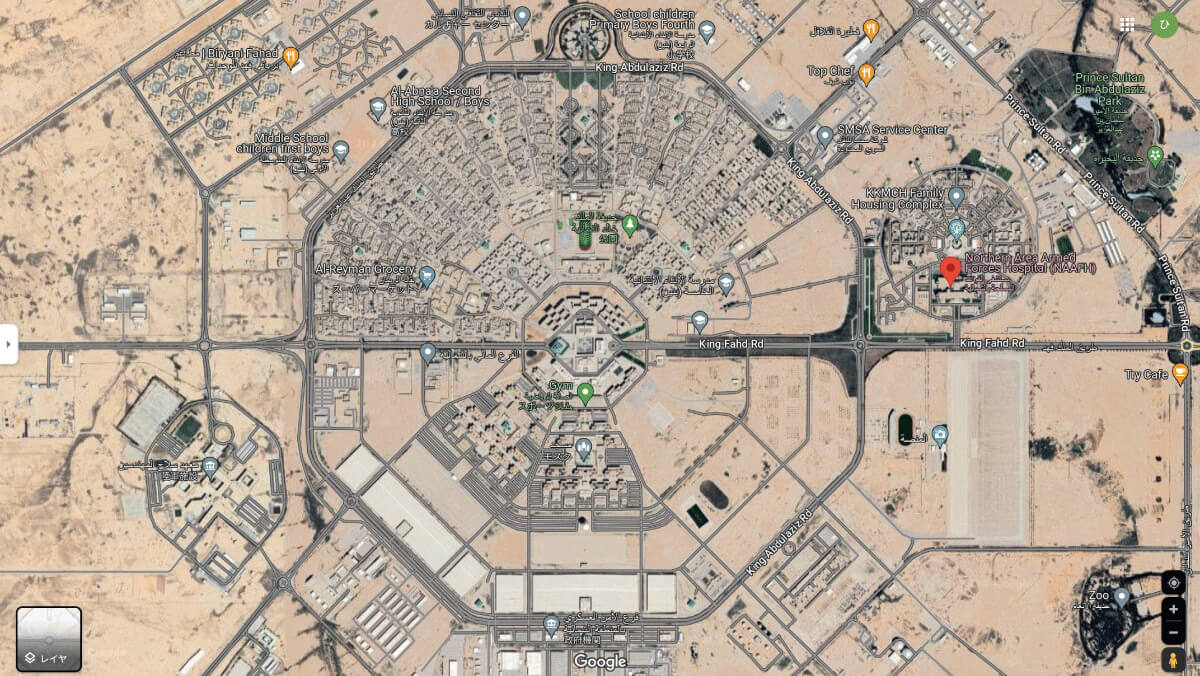 キング・ハリド軍事都市（サウジアラビア）｜大型複合軍事施設1