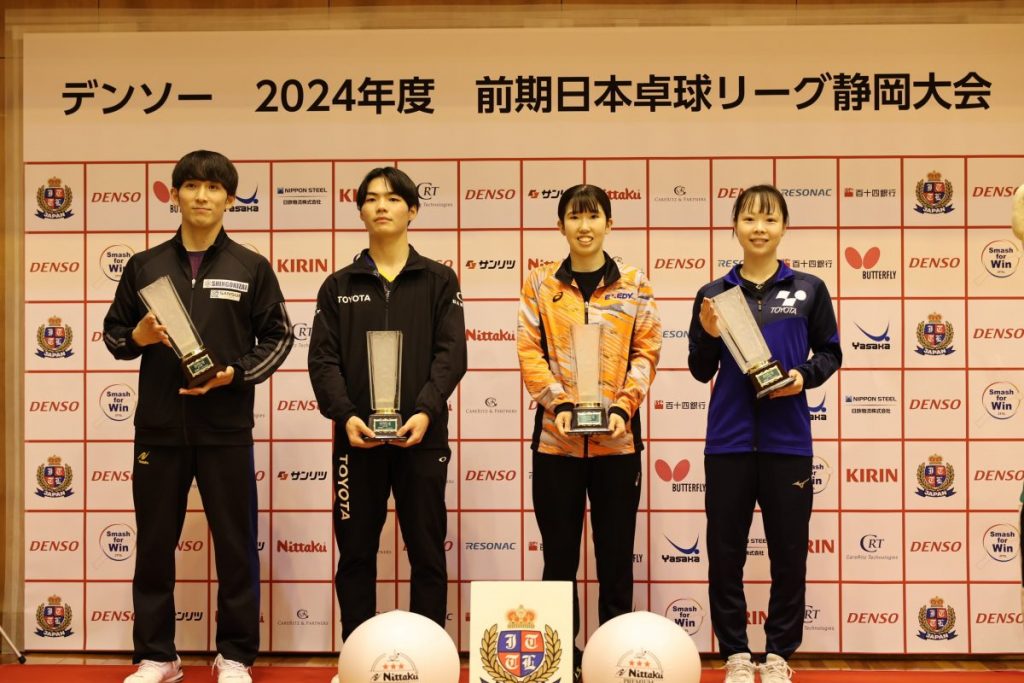 ファインプレー賞:岩越帆香(エクセディ)、江戸絢音(豊田自動織機)