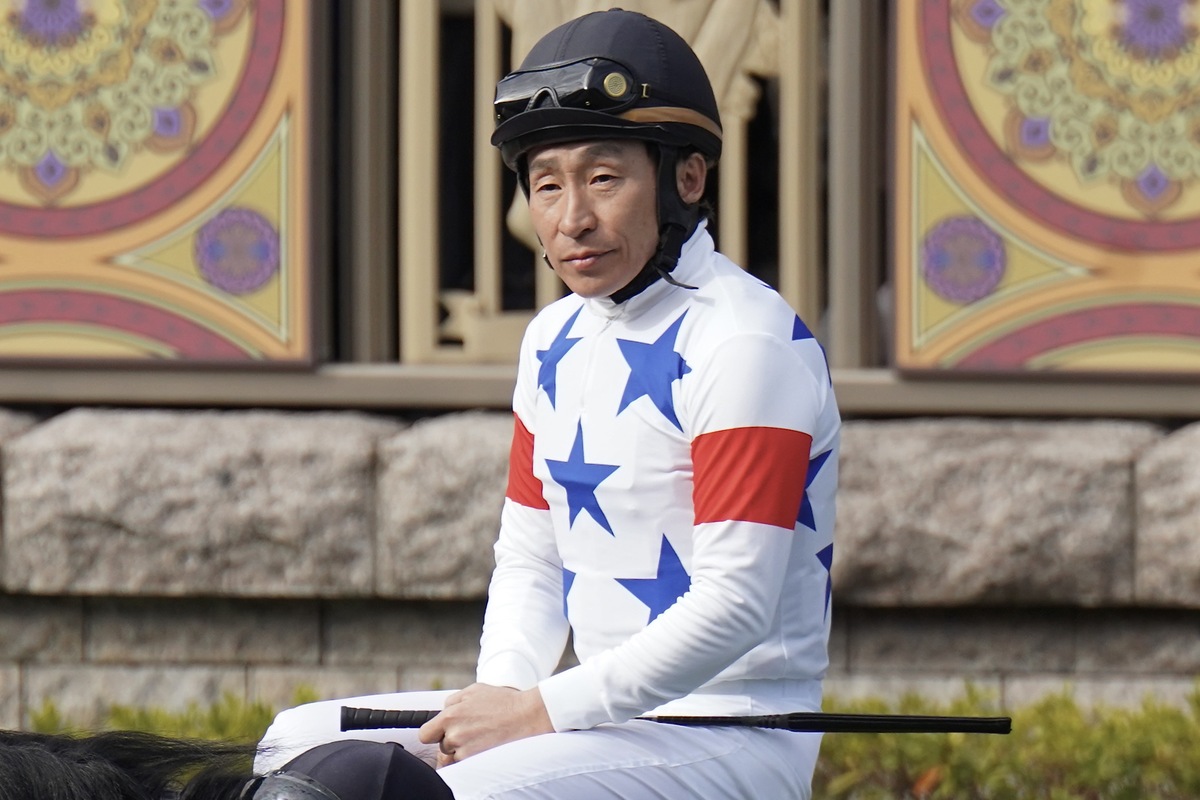 ハピをブエナビスタに例えた横山典弘騎手　撮影：Ruriko.I