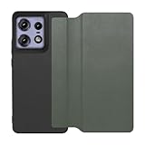 LOOF SLIM-FIT motorola edge 50 pro / 50s pro ケース カバー 手帳型 本革 レザー スマホケース カード収納 ストラップホール シンプル 耐衝撃 薄型 軽量 leather[エバーグリーン]