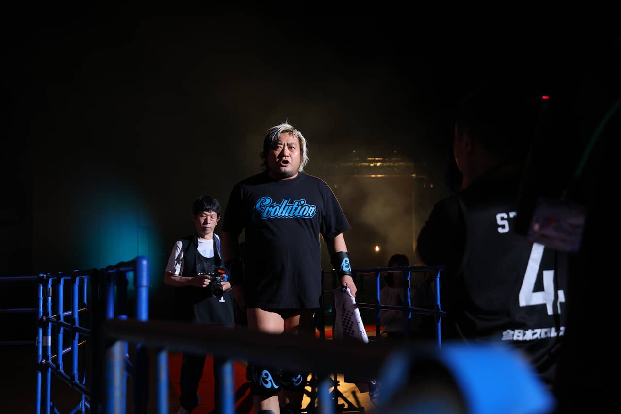 諏訪魔選手（写真提供：全日本プロレス）