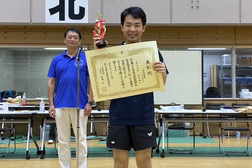 写真：菊地陽太(東北大学)/撮影：ラリーズ編集部