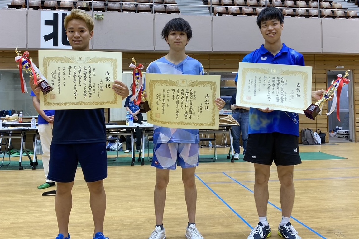 写真：（右から）鎌田康生(東京大学)、丸山蒼葉(国際医療福祉大学)、川村壮太(東北大学)/撮影：ラリーズ編集部