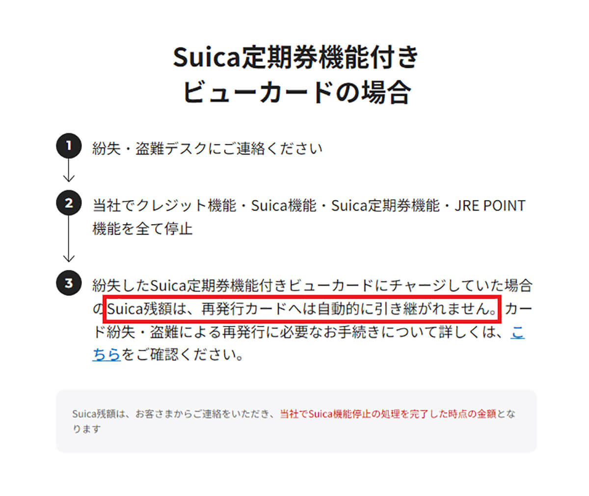 Suicaå®æåžæ©èœä»ããã¥ãŒã«ãŒããçŽå€±ããå Žåã¯ã©ããªãïŒ1