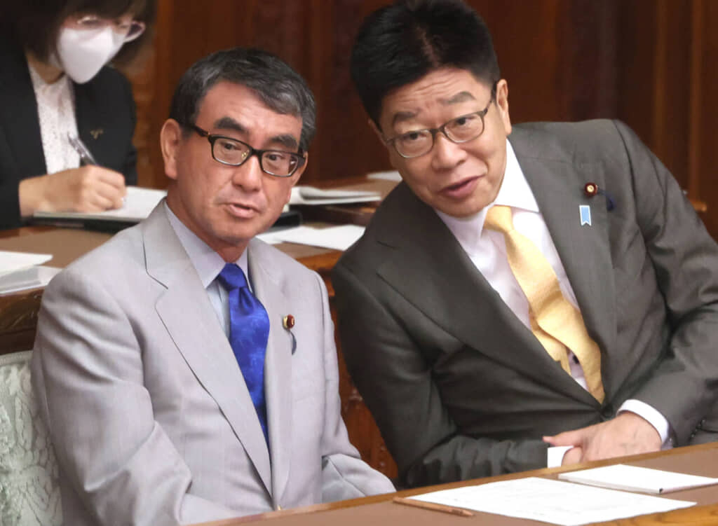 河野太郎と加藤勝信