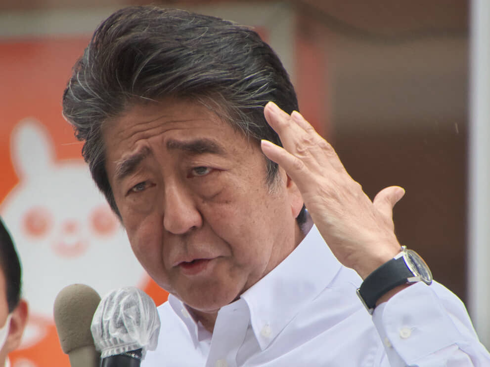 ▲界隈の「神」安倍晋三