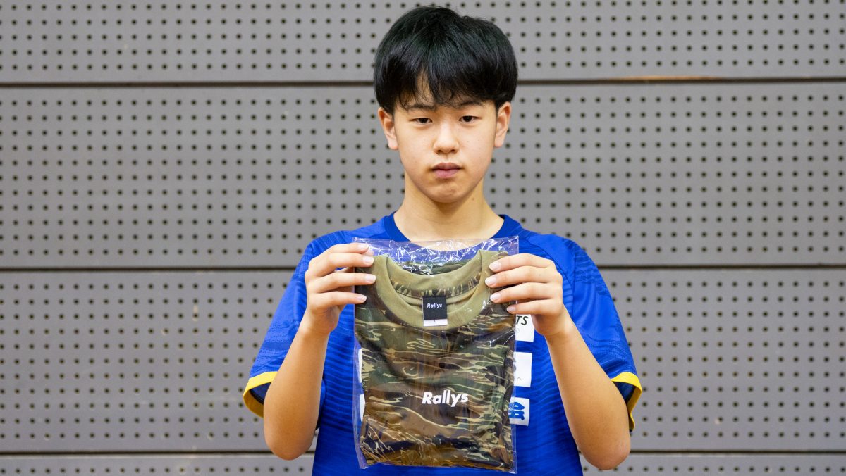 写真:田中颯馬(ヒロタクスポーツ・広島)/撮影:ラリーズ編集部