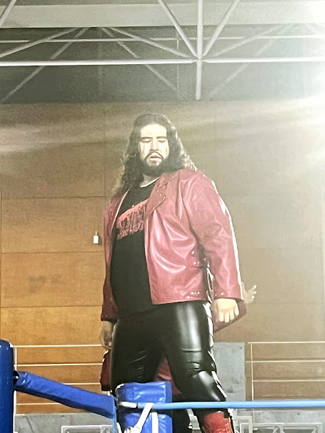 ▲プロレスのリングに上がるまで何をしていたのか？（2023年6月3日筆者撮影）