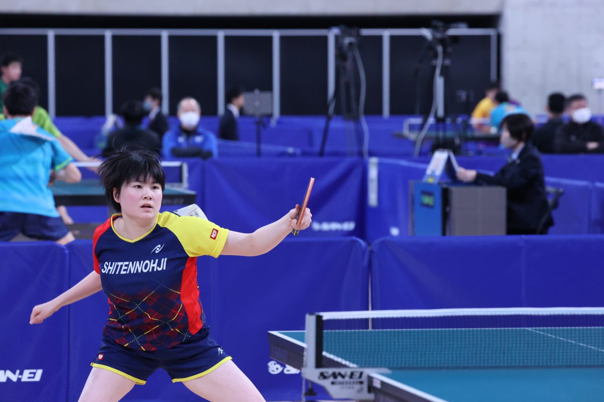 写真:萩原怜奈(四天王寺高)/撮影:ラリーズ編集部