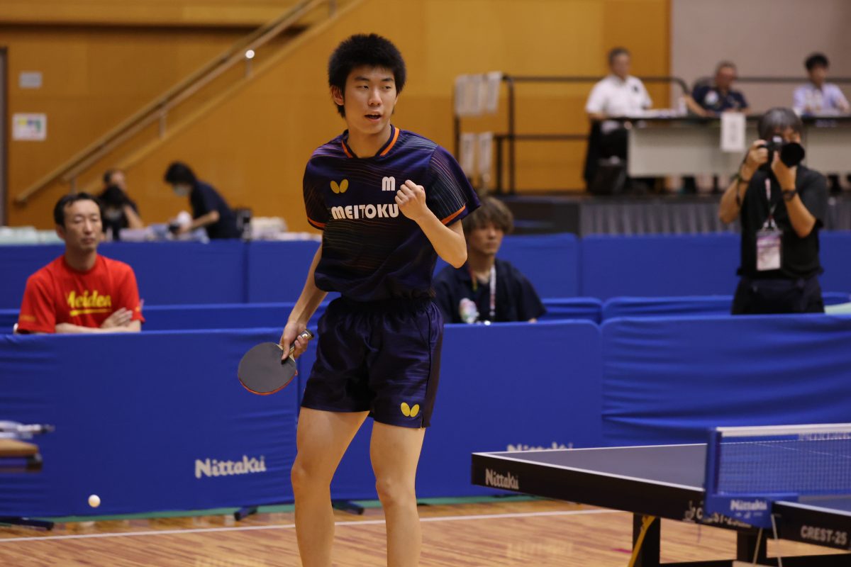 写真:齋藤俊太朗(明徳義塾)/撮影:ラリーズ編集部