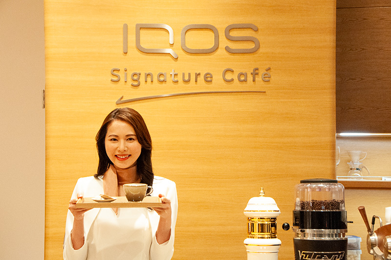 札幌、銀座、心斎橋のIQOSストアではスイーツとドリンクのスペシャルセットを提供