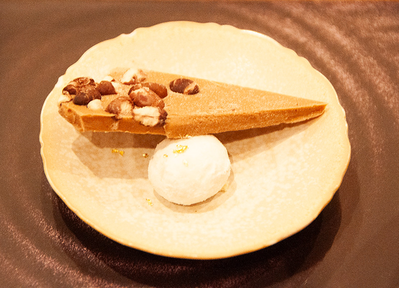 割れチョコ「京きな粉あずき」とクッキー「ブールドネージュ」