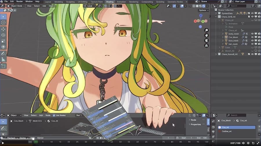 ツールをふっとばす