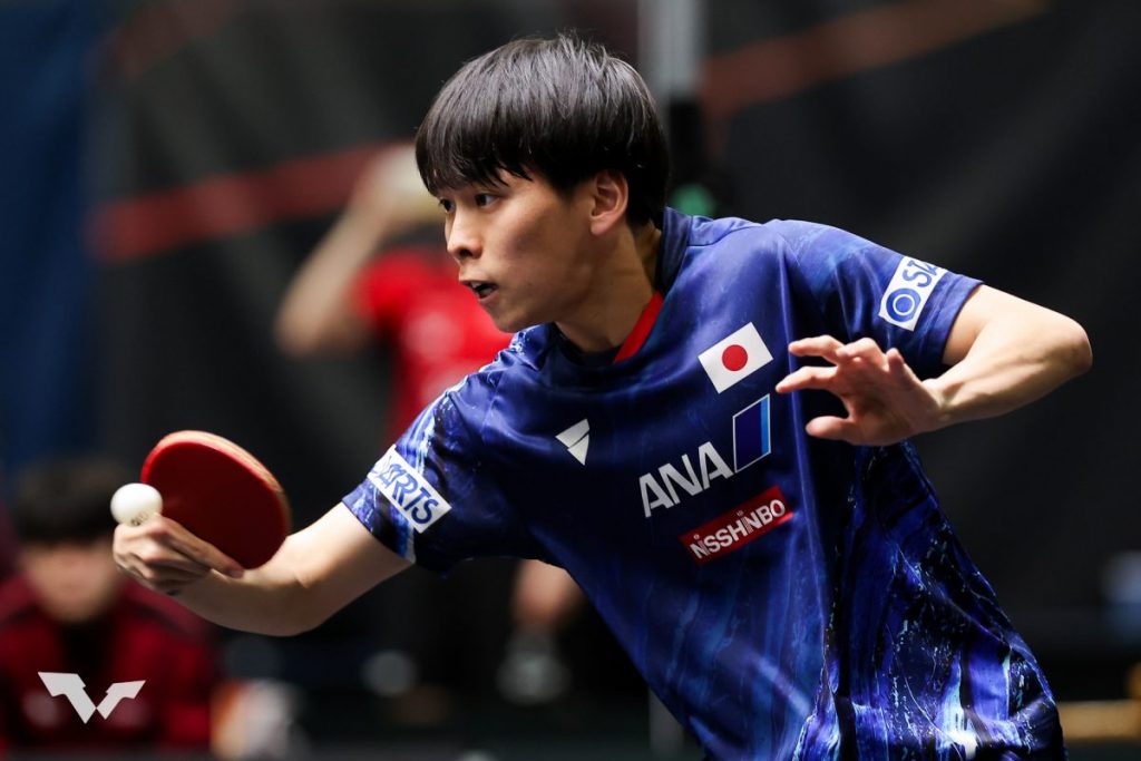 写真:濵田一輝(早稲田大)/提供:WTT