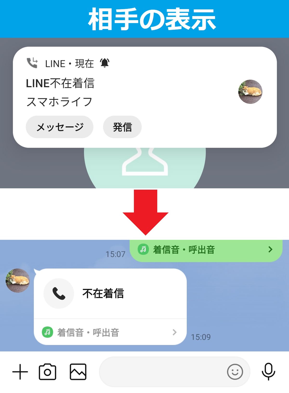 LINEé話ã§ãå¿çãªãããšè¡šç€ºããããšãã¯çžæã«ãããã¯ãããŠãã!?ã3ã€ã®å€å¥æ¹æ³ã解説ã®ç»å1