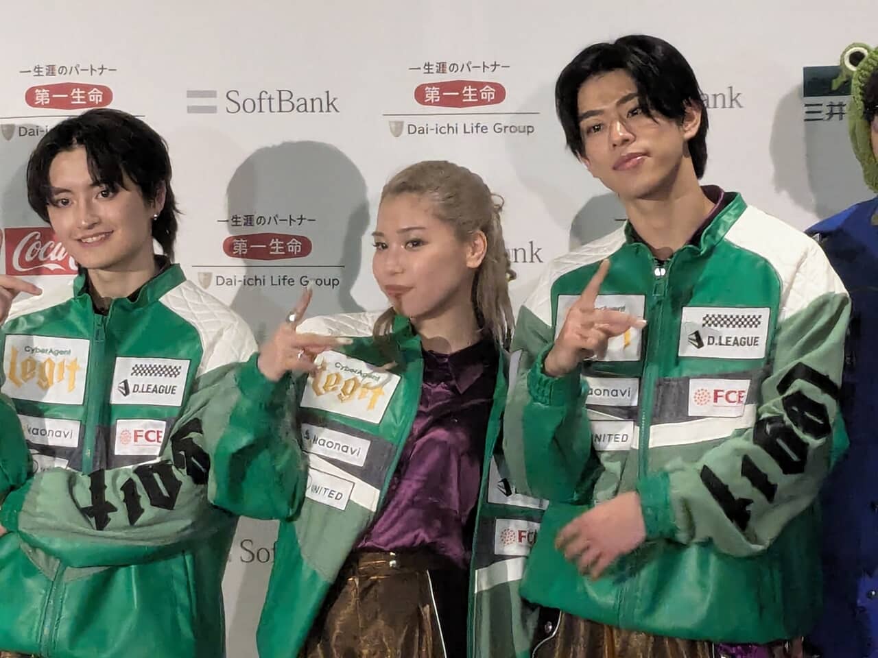 ▲Legitの面々、左からKAI、ena、TAKUMI