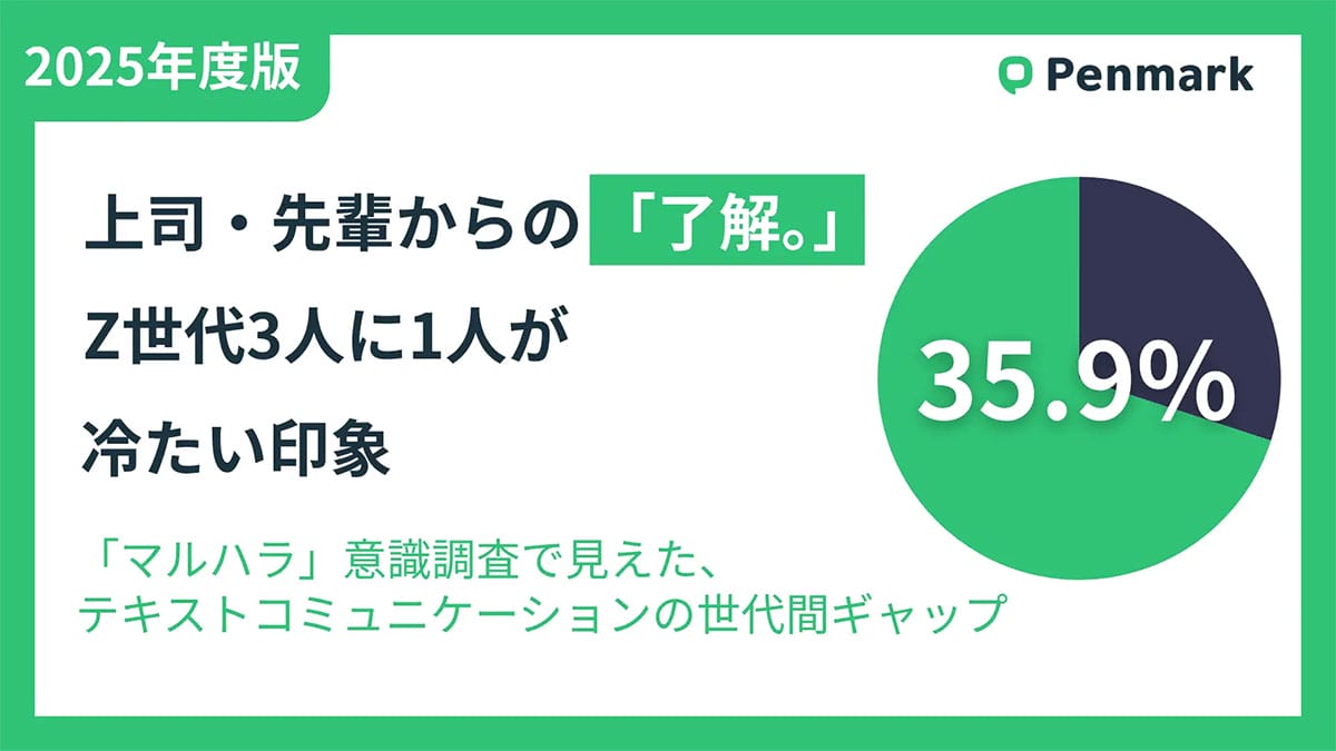 “了解。”はもうNG？ Z世代が感じる“マルハラ”と世代間ギャップの画像2