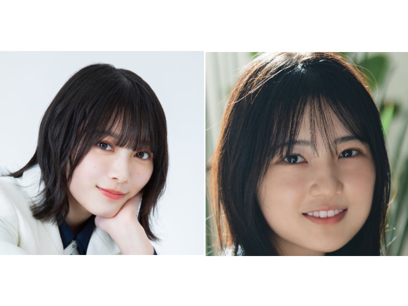 櫻坂46の森田ひかる(写真左)と的野美青(写真右)