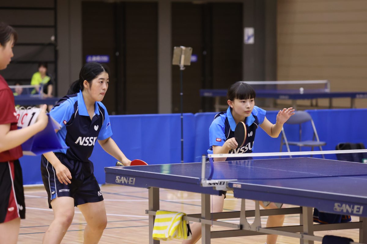 写真:岩木仁香/西川結(日本体育大)/撮影:ラリーズ編集部