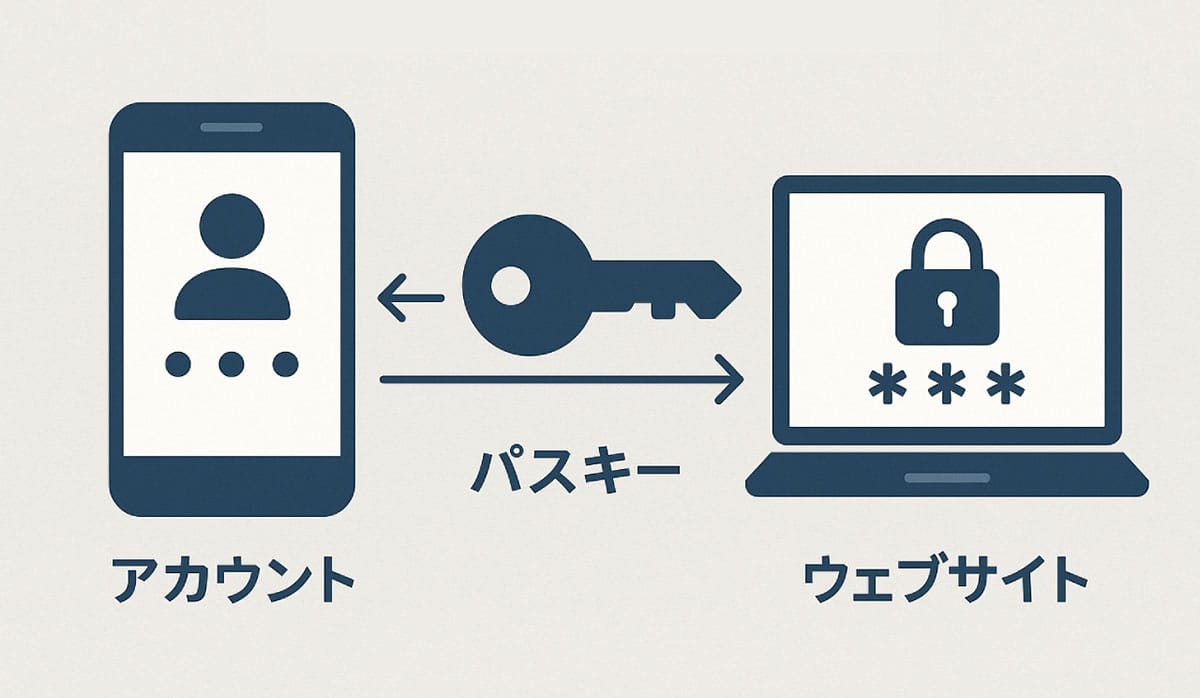 パスワードに代わる認証方式「パスキー」とは？1