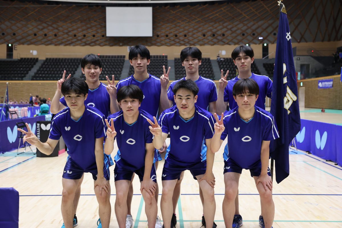 写真:優勝した中央大/撮影:ラリーズ編集部