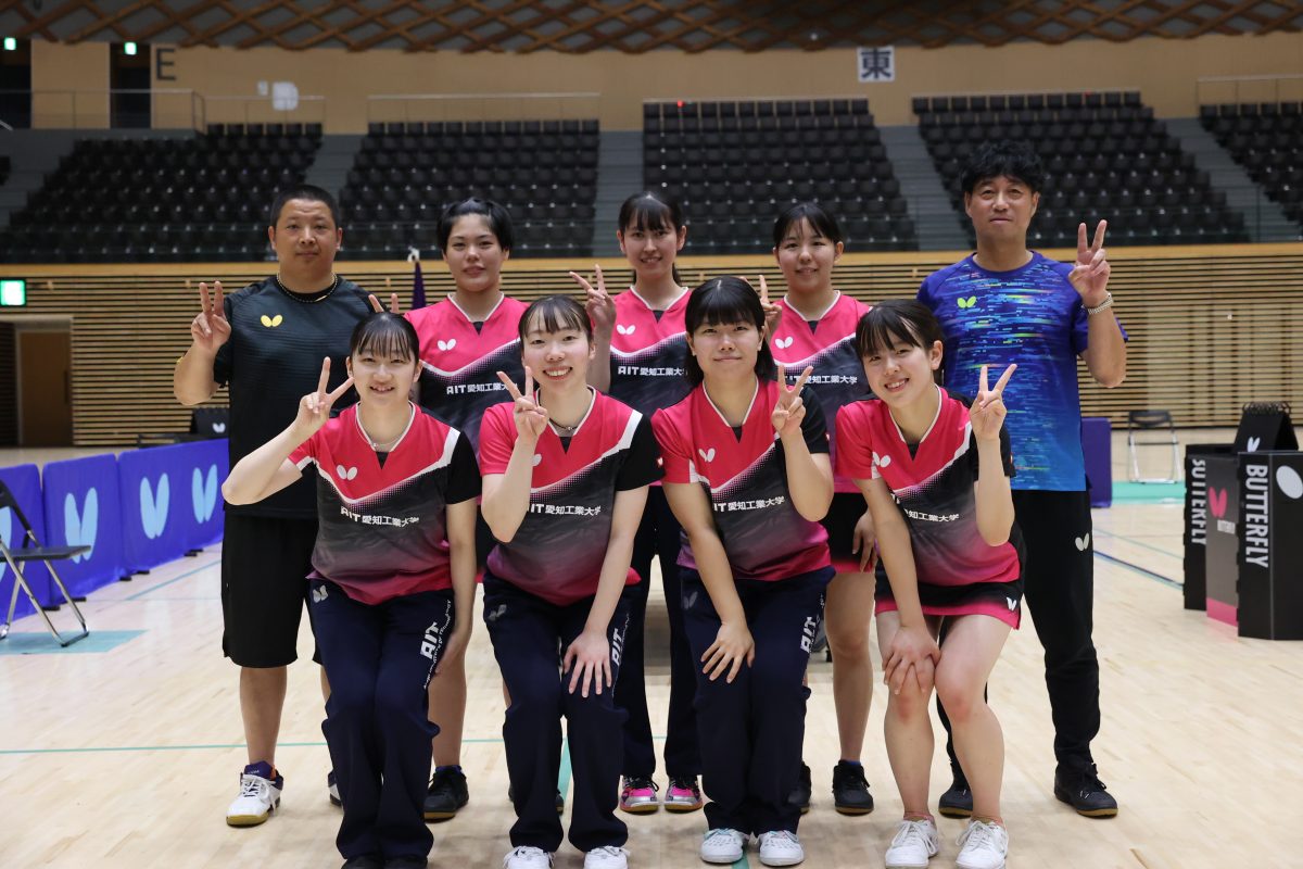 写真:優勝後の愛知工業大学/撮影:ラリーズ編集部