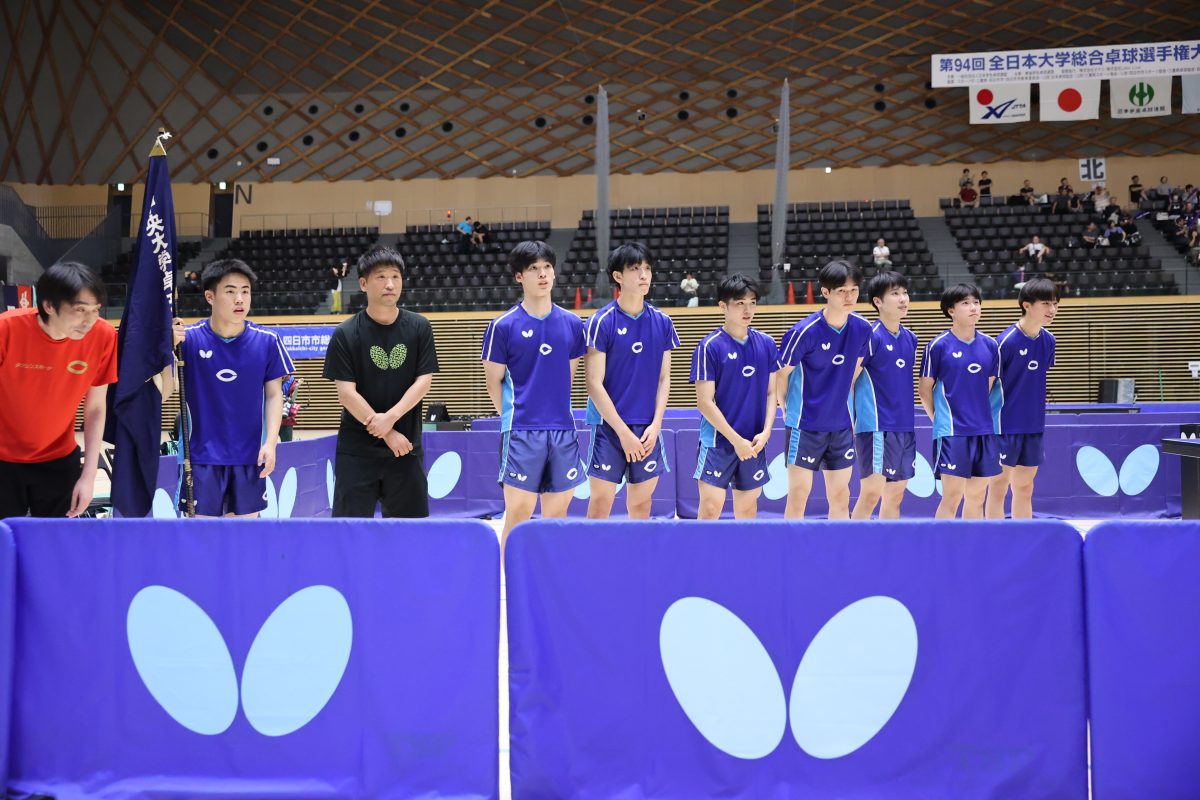 写真：優勝後の中央大学/撮影：ラリーズ編集部
