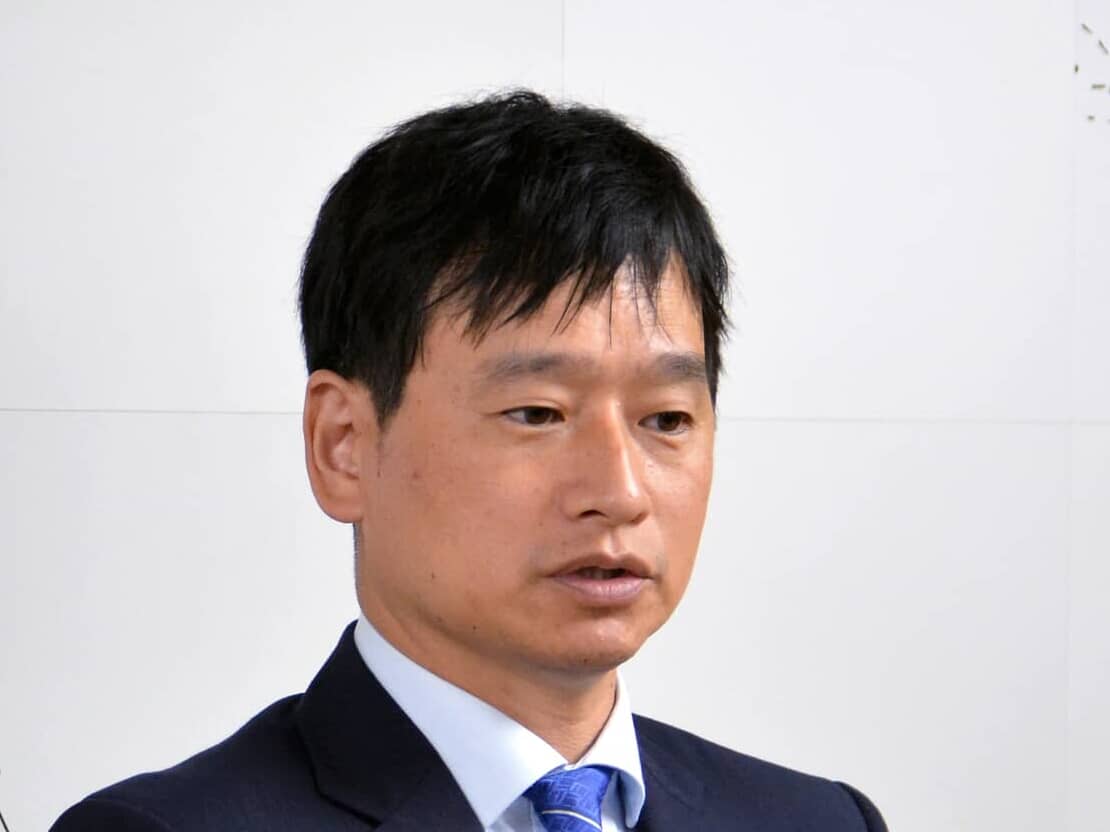 ▲上越市の中川幹太市長