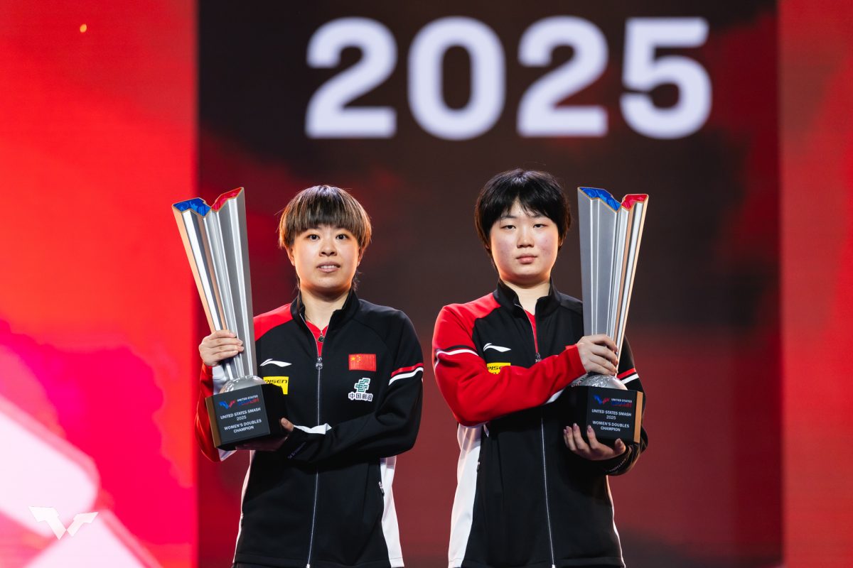 写真:王芸迪(ワンイーディ)/蒯曼(クアイマン・中国)/提供:WTT