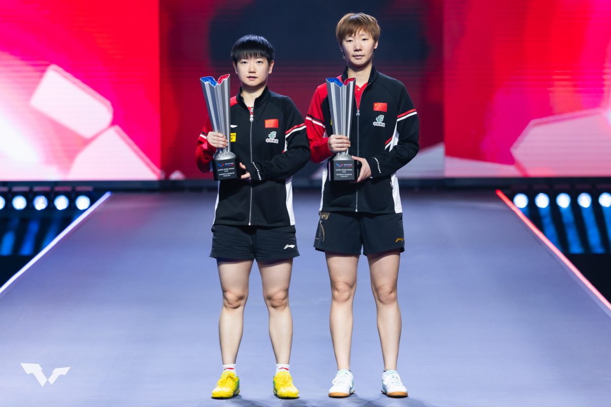 写真:孫穎莎(スンイーシャ)/王曼昱(ワンマンユ・中国)/提供:WTT