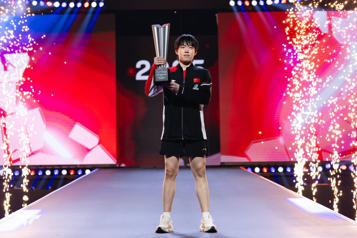 写真:王楚欽(ワンチューチン・中国)/提供:WTT