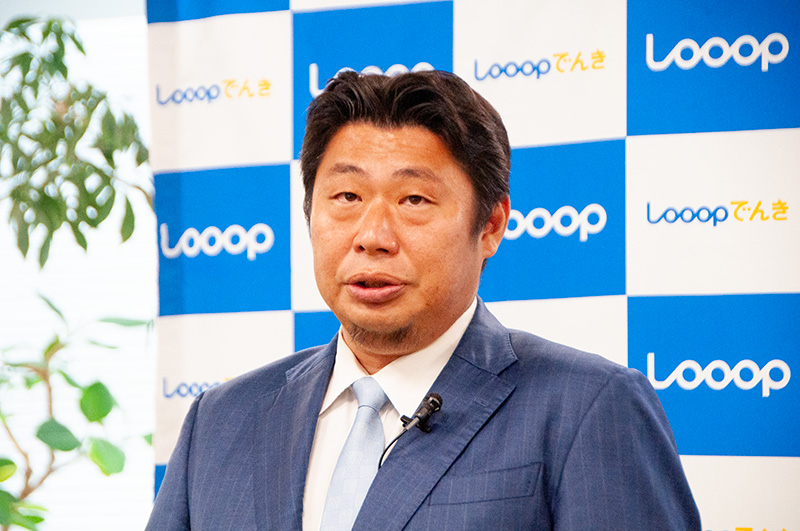 株式会社Looop 代表取締役CEO・執行役員の中村創一郎さん