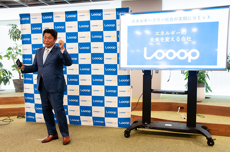社長復帰の意気込みを語る中村さん