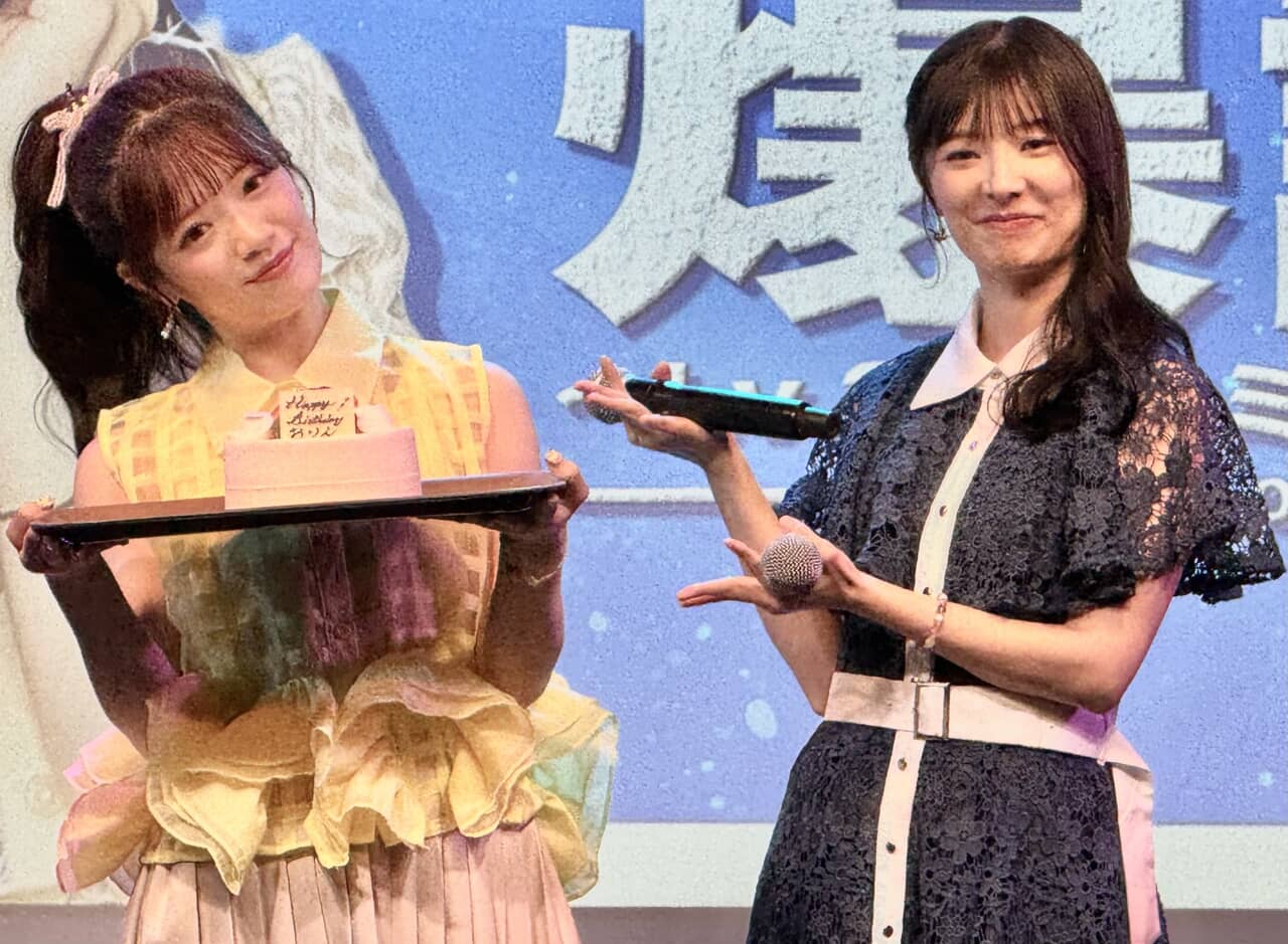 ▲武藤小麟（左）